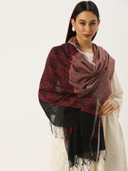 Handloom Woven Assamese Soft Cotton Dupatta