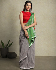 Tie Dye Jamdani Cotton Saree