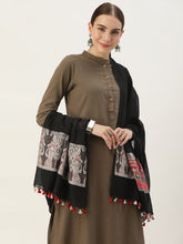 Handloom Baluchari Silk Cotton Dupatta