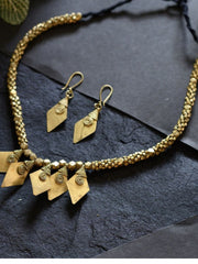 Brass Orissa Tribal Jewellery Set