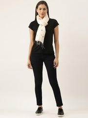 Handloom Jamdani Cotton Stole