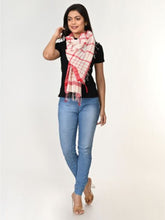 Handloom Jamdani Cotton Stole for women