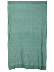 Green Pure Linen Curtain
