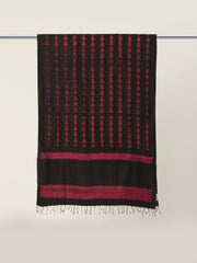 Hand Woven Shibori Silk Dupatta
