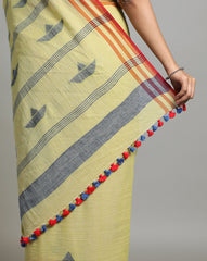 Handloom Jamdani Cotton Saree
