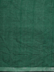 ArtEastri Green, Magenta & Blue Handloom Cotton Sequins Saree