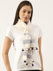 Handloom Jamdani Cotton Stole