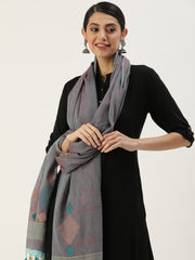 Handcrafted Jamdani Mul Cotton Dupatta