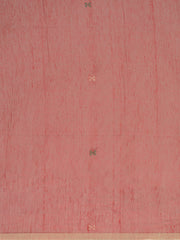 Pink Green Jamdani Cotton Saree