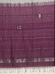 Handloom Zari Border Jamdani Cotton Saree