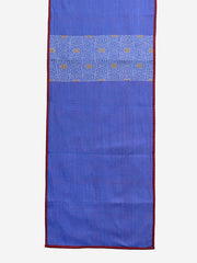 Blue Yellow Cotton Table Runner