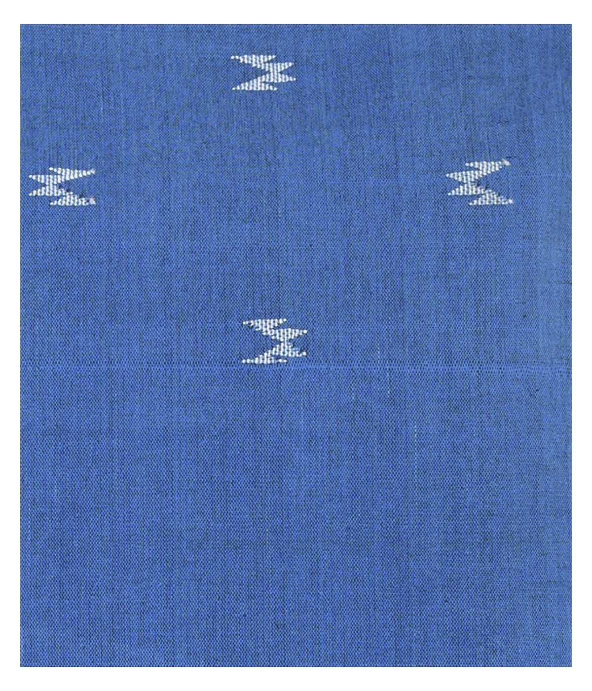 Blue Handwoven Cotton Cushion Cover - Arteastri