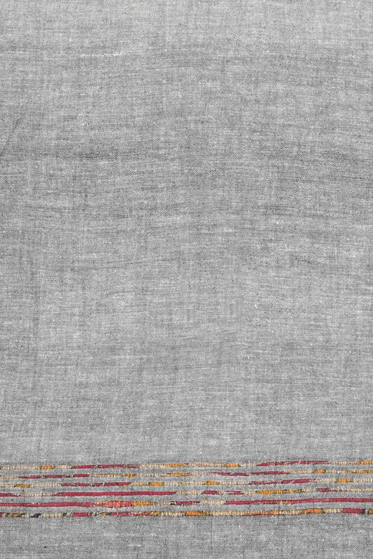 Grey Handloom Khesh Kantha Stitch Cotton Saree saree Arteastri