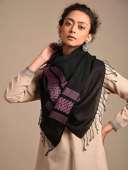 Style your outfits with silk stoles and scarves