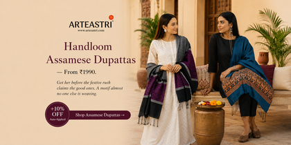 Handloom Assamese Dupattas