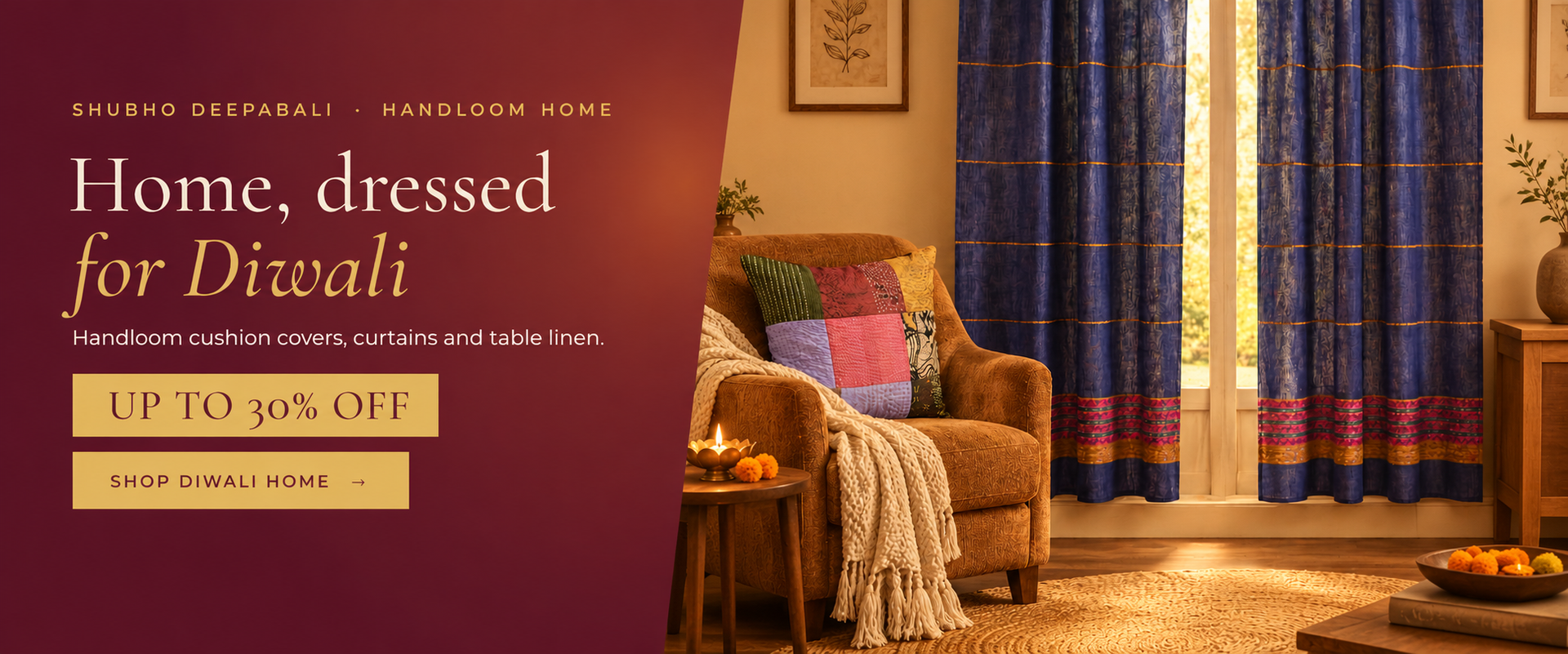 Curtains and Cushions