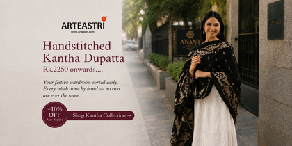 Kantha Dupattas