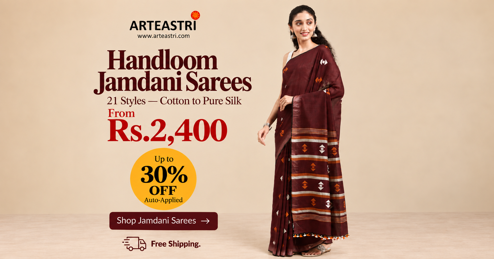 jamdani Saree