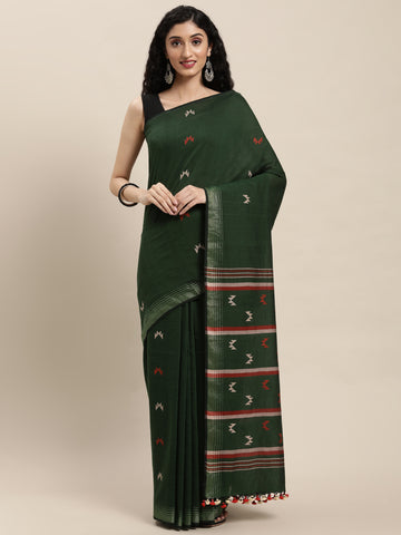 Handloom Jamdani Cotton Saree