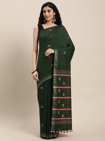 Handloom Jamdani Cotton Saree