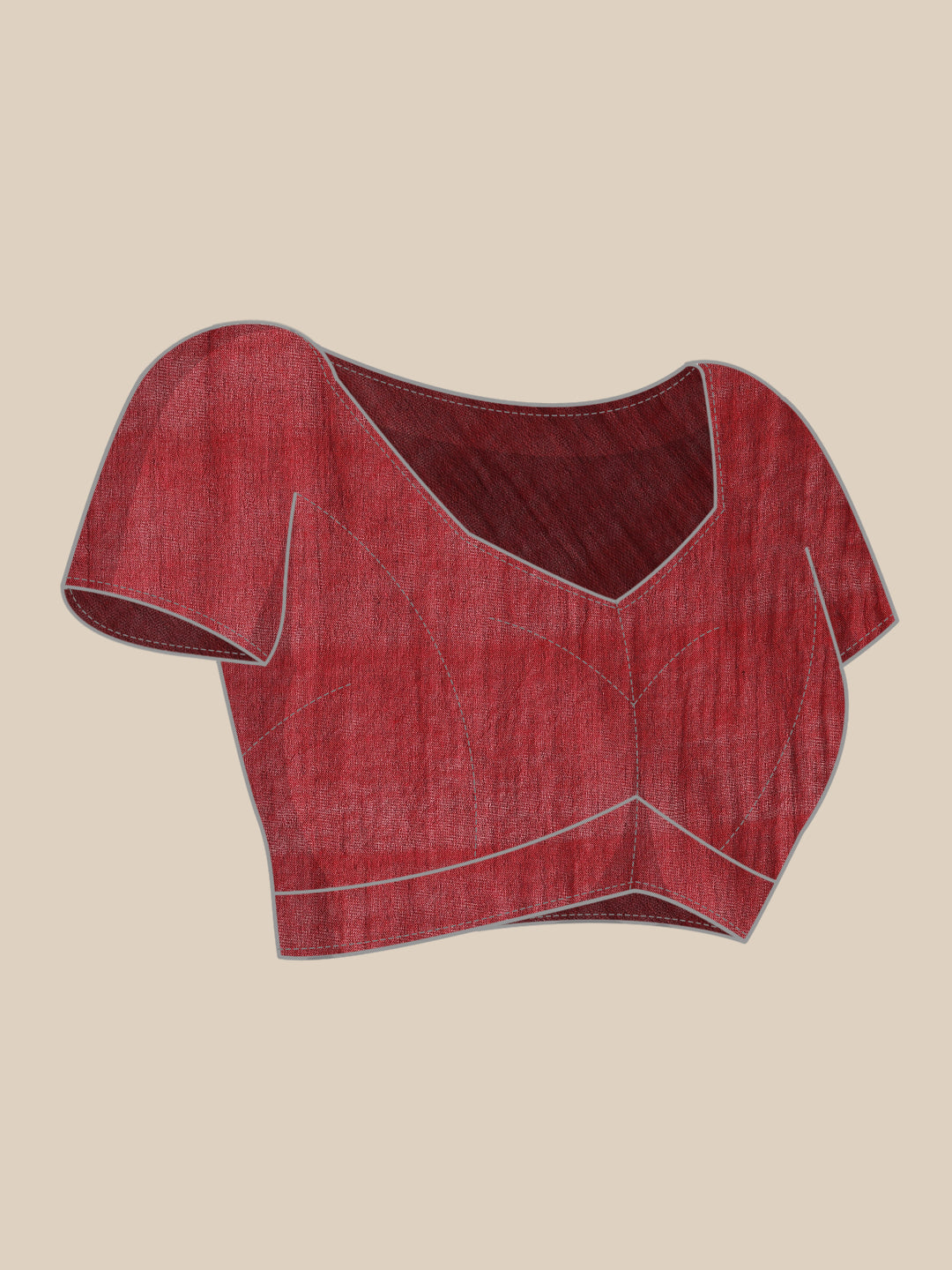 ArtEastri Black Maroon Cotton Handloom Saree