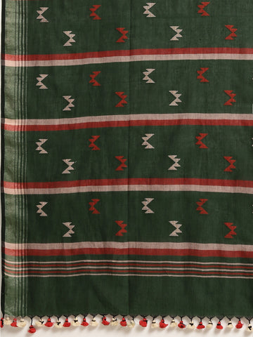 Handloom Jamdani Cotton Saree