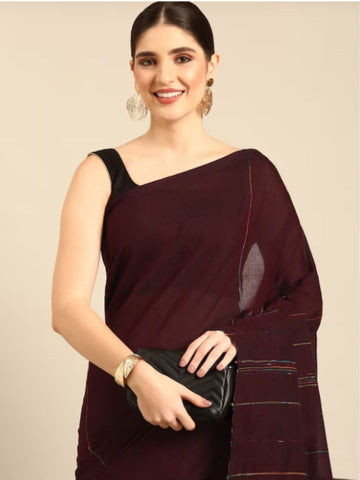 Pure Cotton Saree with Blouse piece