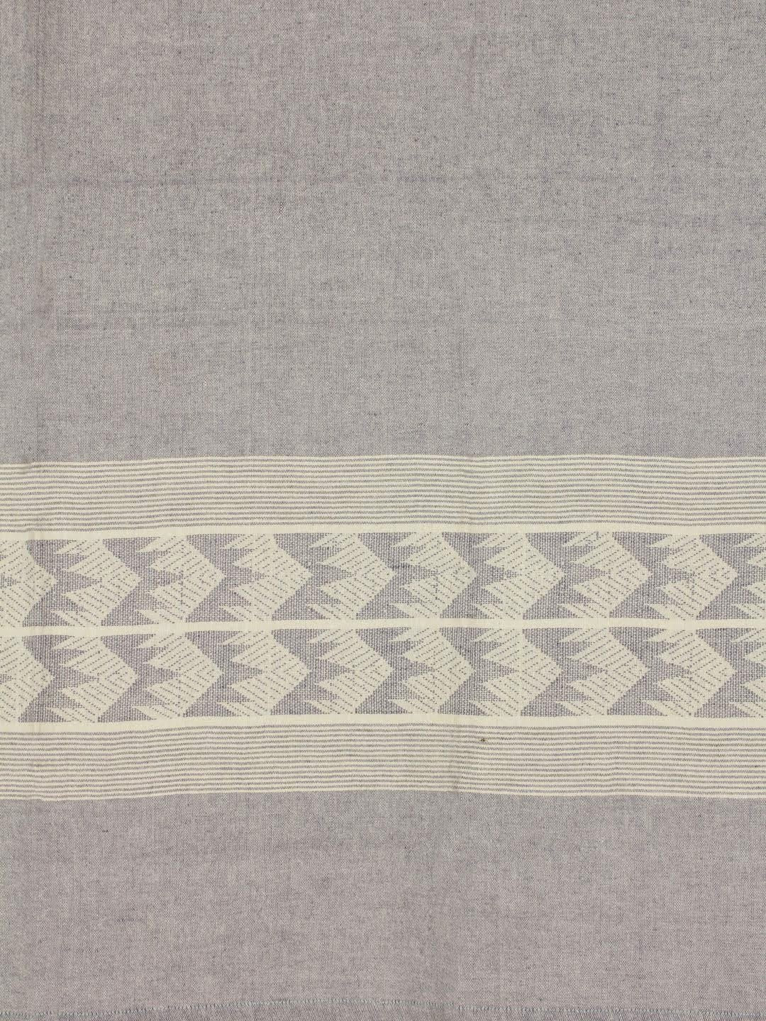 Ivory Grey  Cotton Rod Pocket Curtain