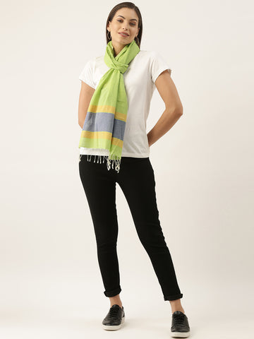 Handloom Cotton Jamdani Stole