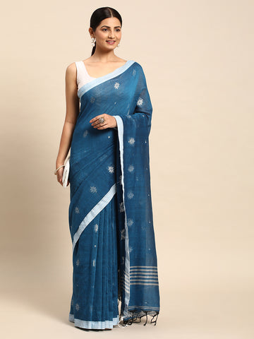 Pure Cotton Saree with Blouse piece