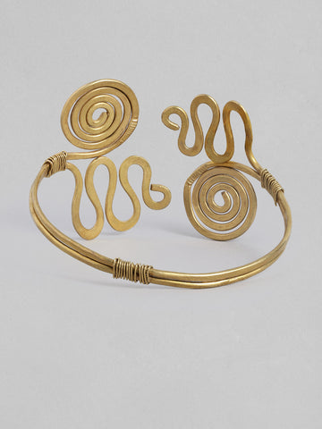 Beautiful & Ethnic Design Handmade Brass Bracelet