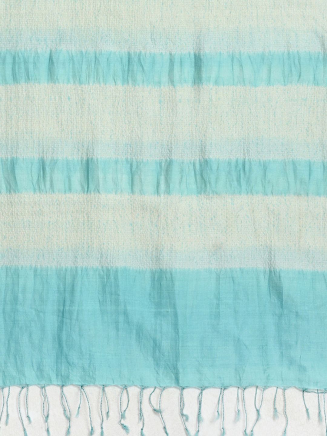 Hand woven Shibori Silk Stole