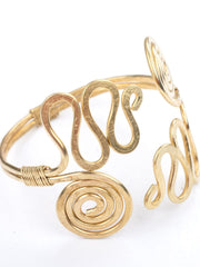 Beautiful & Ethnic Design Handmade Brass Bracelet