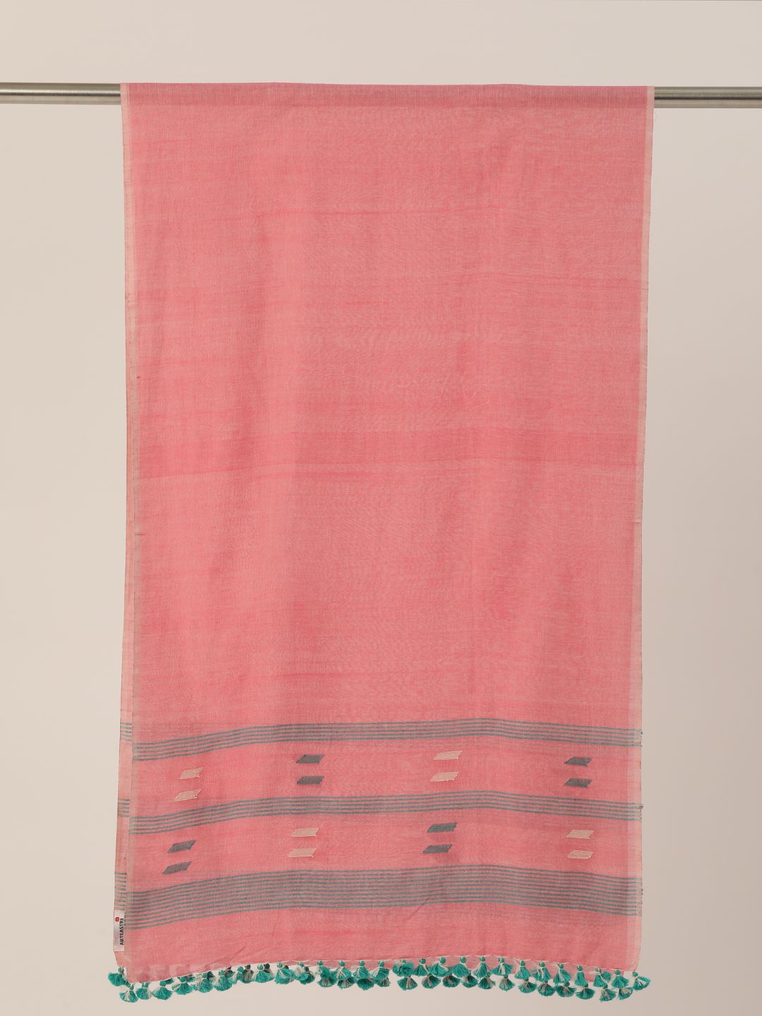 Handloom Jamdani Cotton Stole