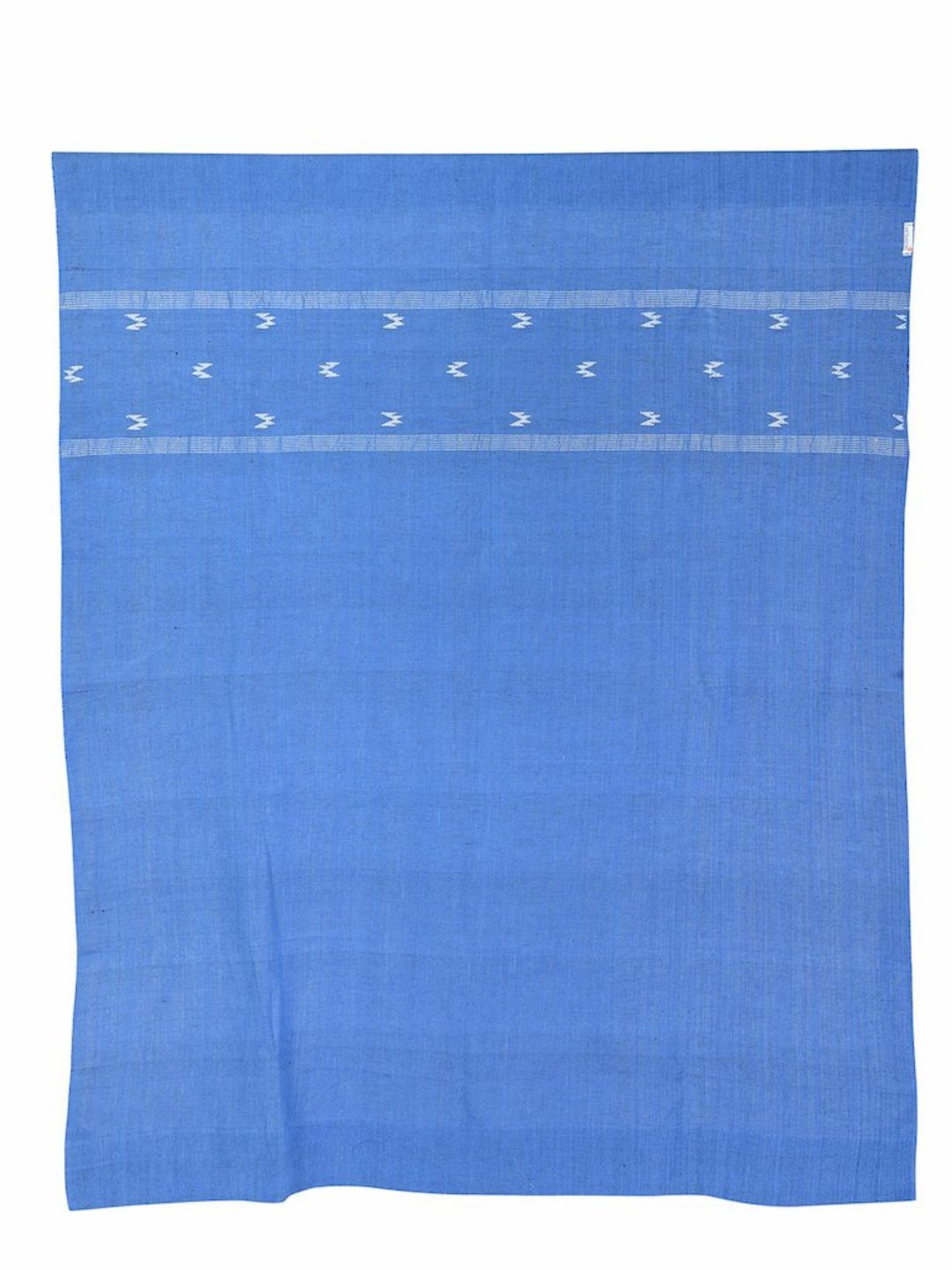 Indigo Blue Jamdani Cotton Curtain