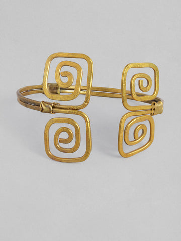 Beautiful & Ethnic Design Handmade Brass Bracelet