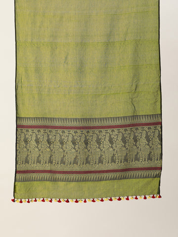 Handloom  Baluchari  Silk  Dupatta