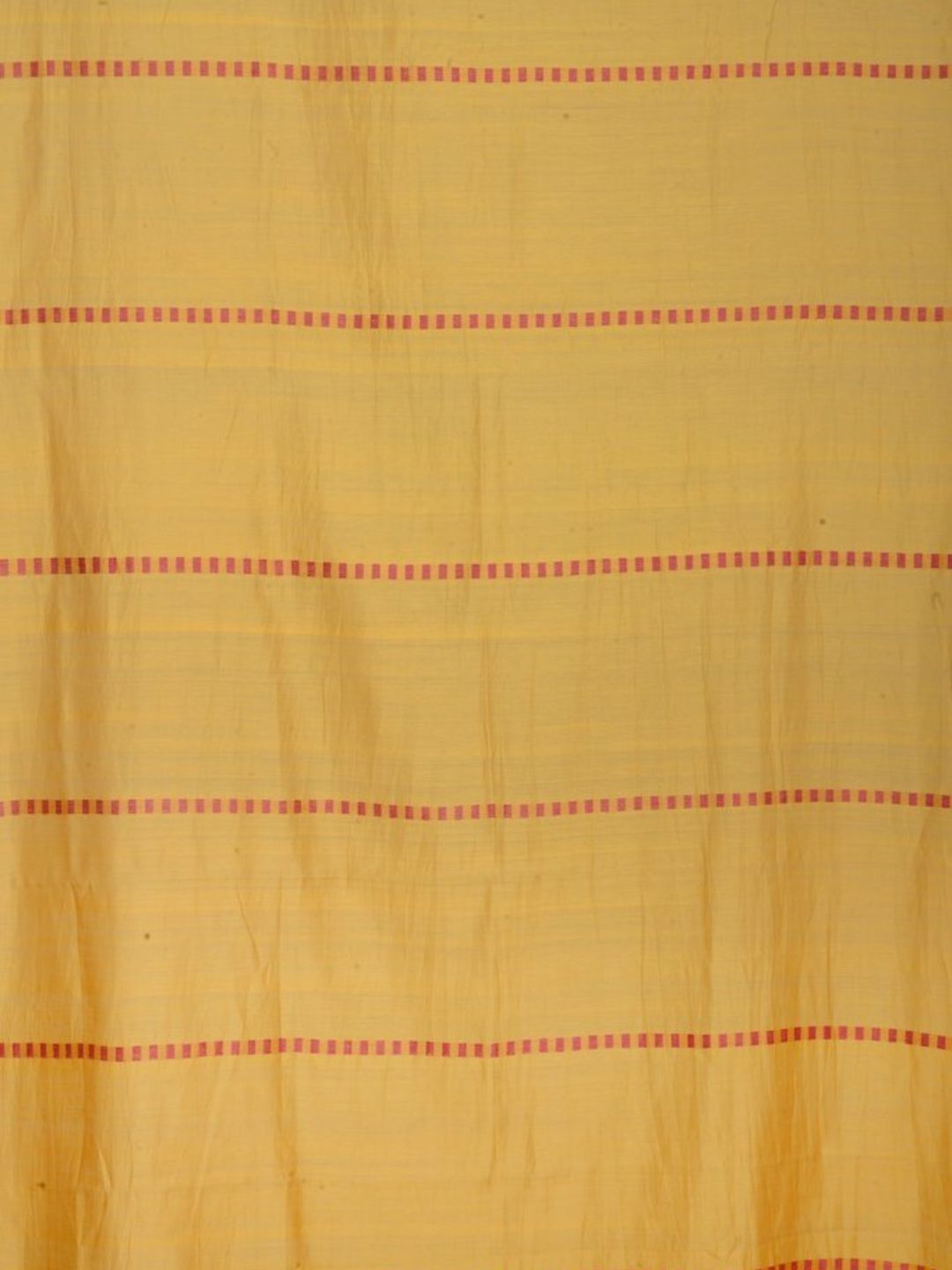 Yellow Silk Cotton  Door Curtain