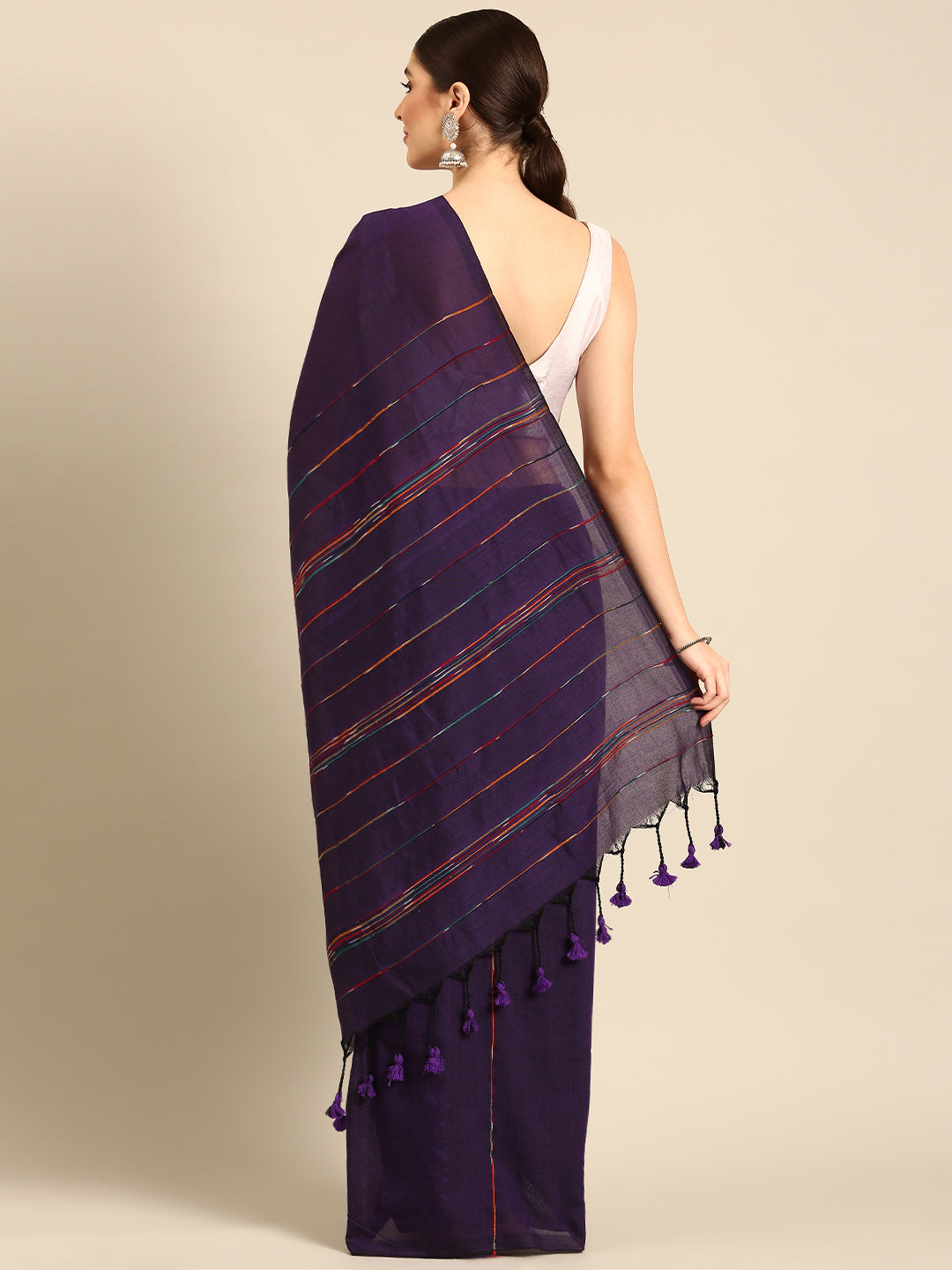 Handloom Cotton Saree with Blouse piece