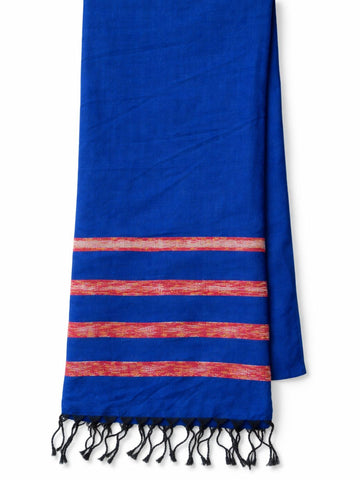 Royal Blue  Khesh Cotton Stole