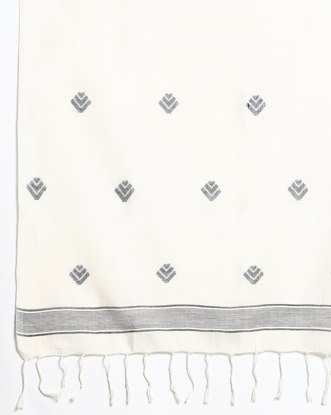 Handloom Jamdani Cotton Stole