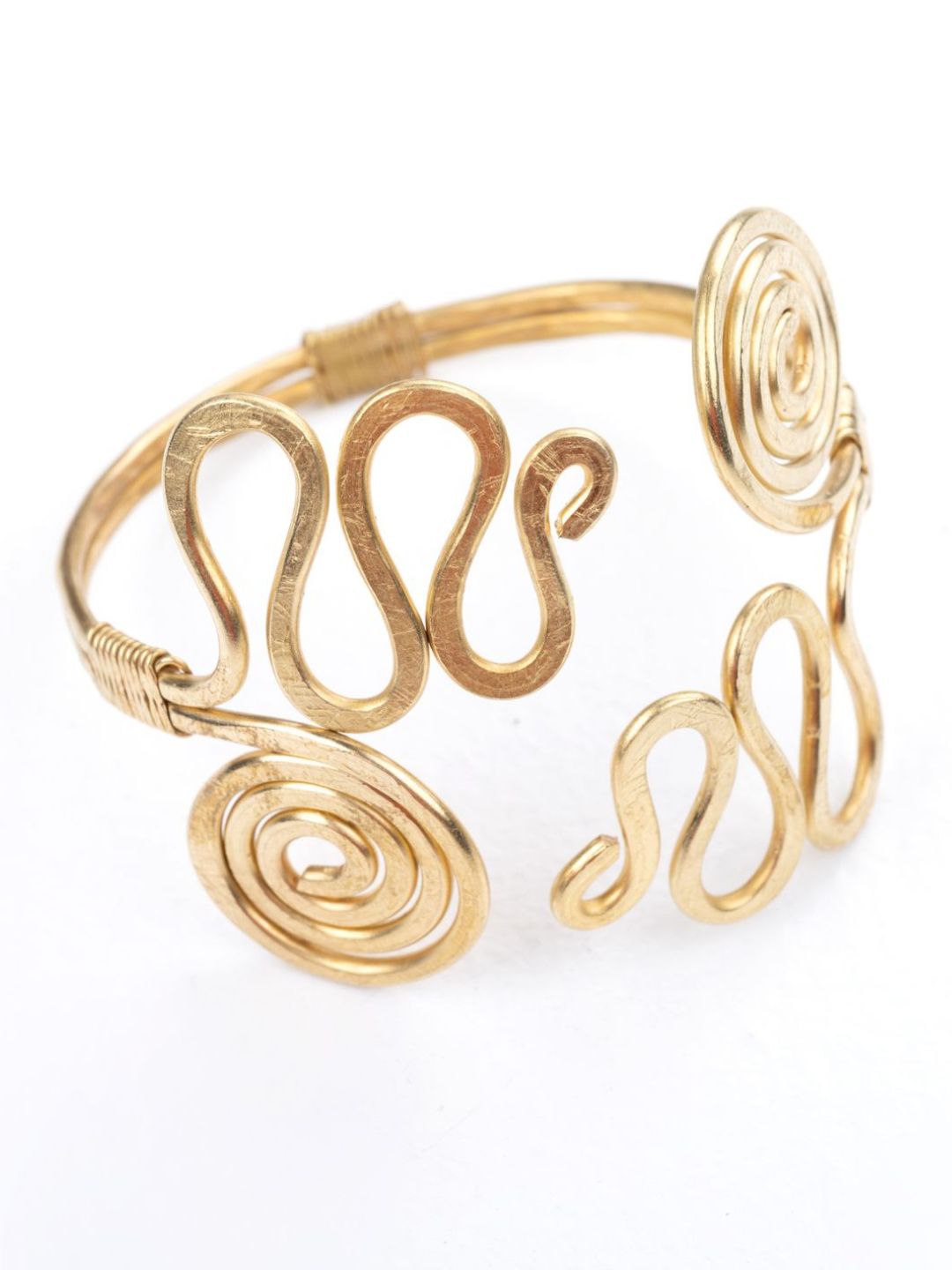 Beautiful & Ethnic Design Handmade Brass Bracelet