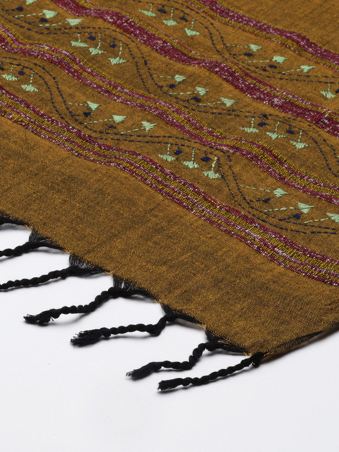 Khesh Kantha Cotton Stole