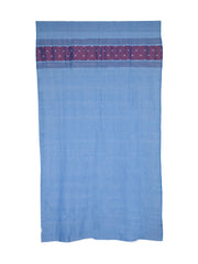 Blue Pink Cotton Curtain for home