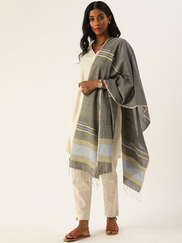 Handloom Jamdani Cotton  Stole