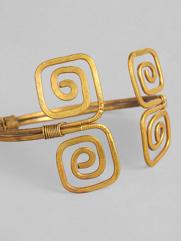 Beautiful & Ethnic Design Handmade Brass Bracelet