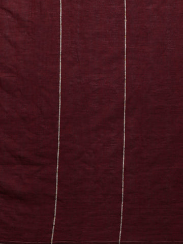 Maroon Khesh Kantha Cotton Saree