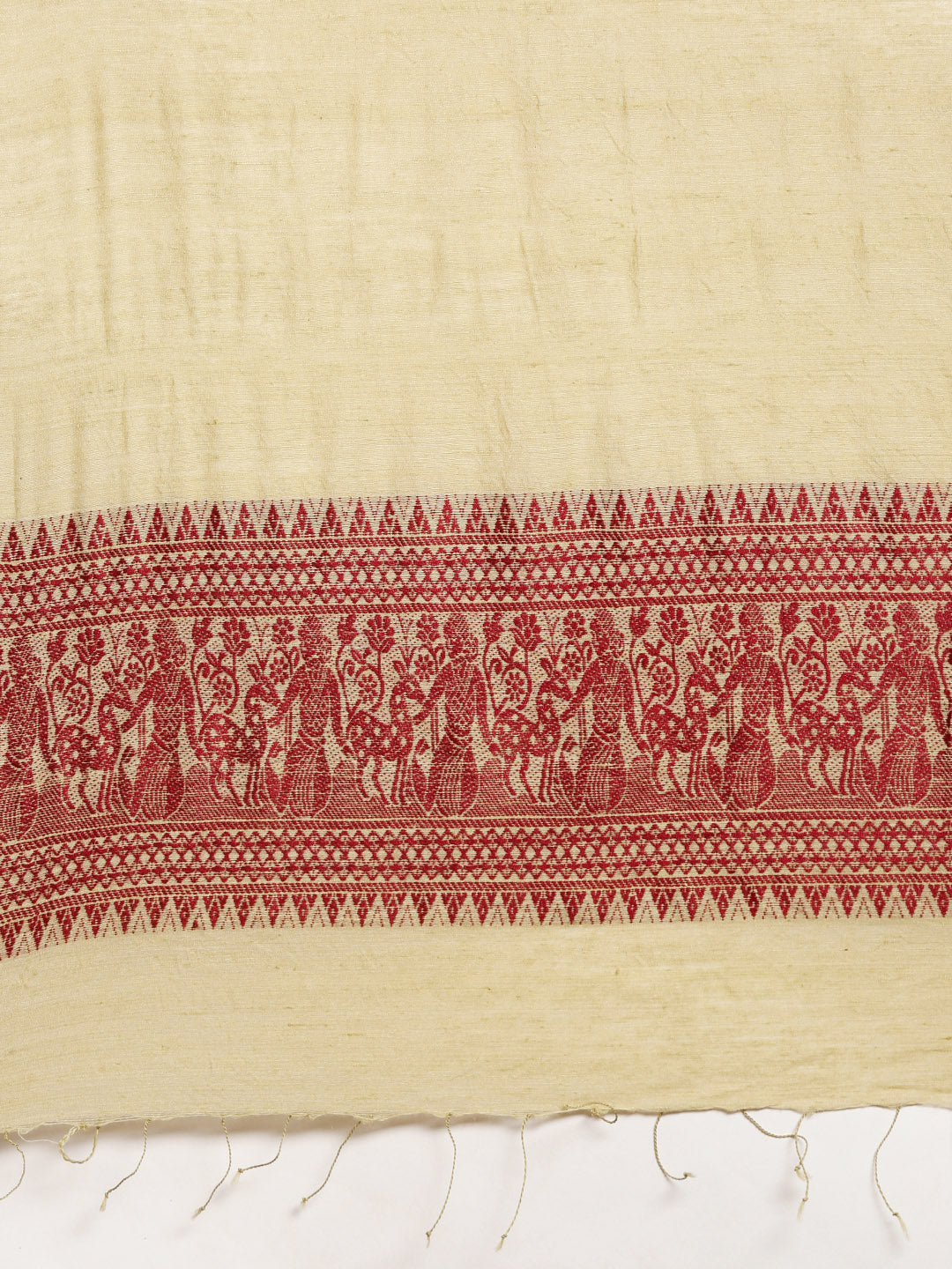 Handloom Baluchari Sita Eri Silk  Stole