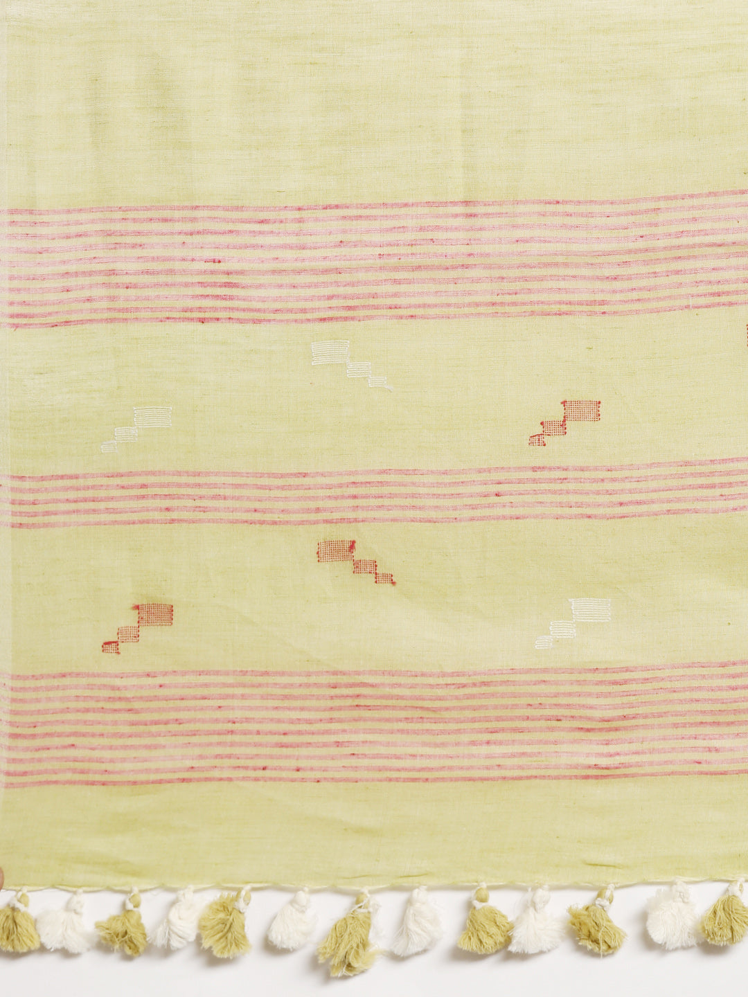 Handloom Jamdani Cotton Stole