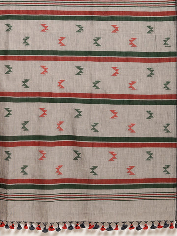 Handloom Jamdani Cotton Saree